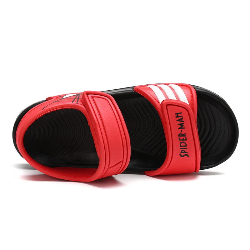 2018 сандалии для девочек из искусственной кожи Летняя обувь Розовая