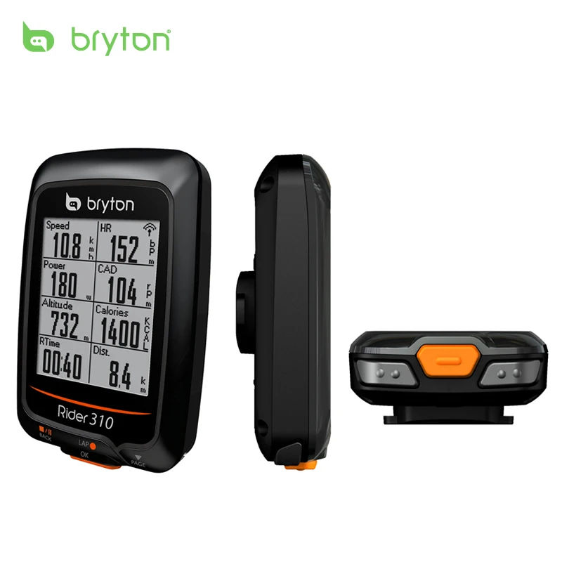 Bryton Rider 310 с поддержкой водонепроницаемого gps велосипедного велосипеда