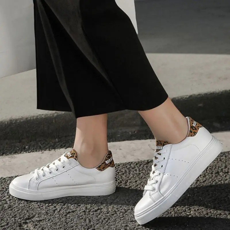 ZALAVOR/Новинка высококачественные женские кроссовки из натуральной кожи с