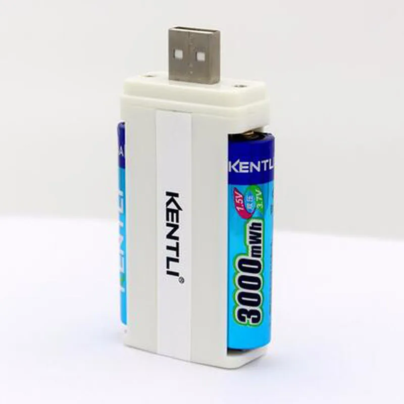 KENTLI 4 Слот литий-полимерный литий-ионный smart Зарядное устройство для 1,5 В АА ААА литий-ионная аккумуляторная батарея