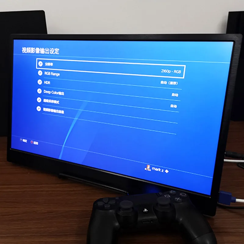 Игровой монитор 17,3 дюйма, RGB type-c, 60 Гц, 4 K, HDR, для Ps4 Pro, Xbox, ПК, ноутбука, компьютера, экран с настенным креплением, динамик