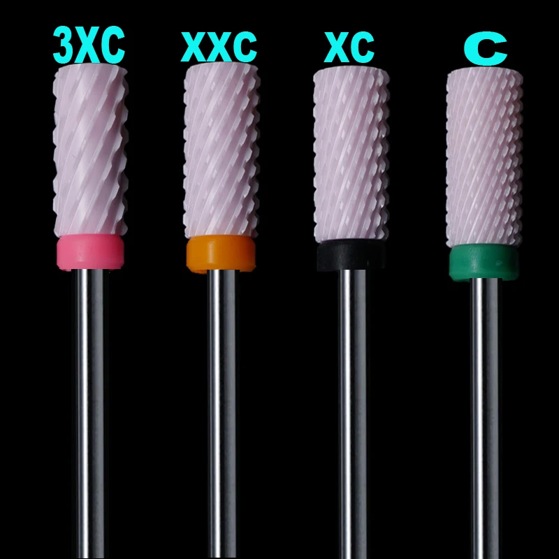 Большой баррель Керамика сверла ногтя 3/32 ''Маникюр relmachine Интимные аксессуары