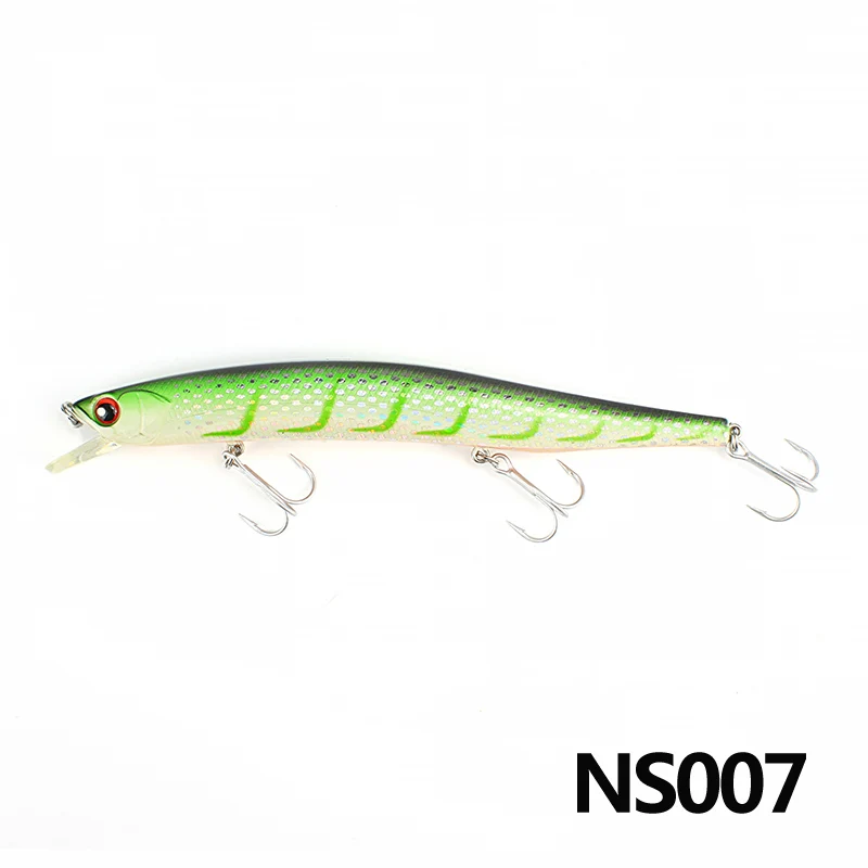 NS007 NOEBY NBL9142 тонкий гольян жесткая приманка для рыбалки воблеры peche leurre 150 мм 23 г плавающая для морской ловли басов - Цвет: NS007
