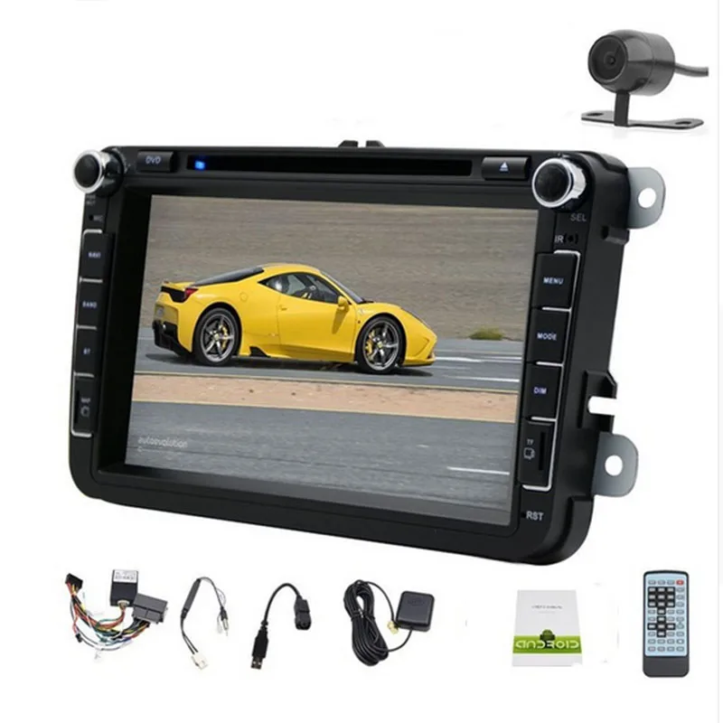 Android 4.2 VW бора DVD GPS андроид для Volkswagen Skoda поло PASSAT CC JETTA TIGUAN TOURAN EOS Touareg гольф 5 6 7 4