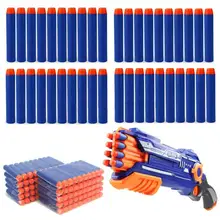 Заправка дротиков пули для Nerf N-strike элитная Серия бластеров детский игрушечный пистолет синие мягкие пули поролоновые пистолеты аксессуары
