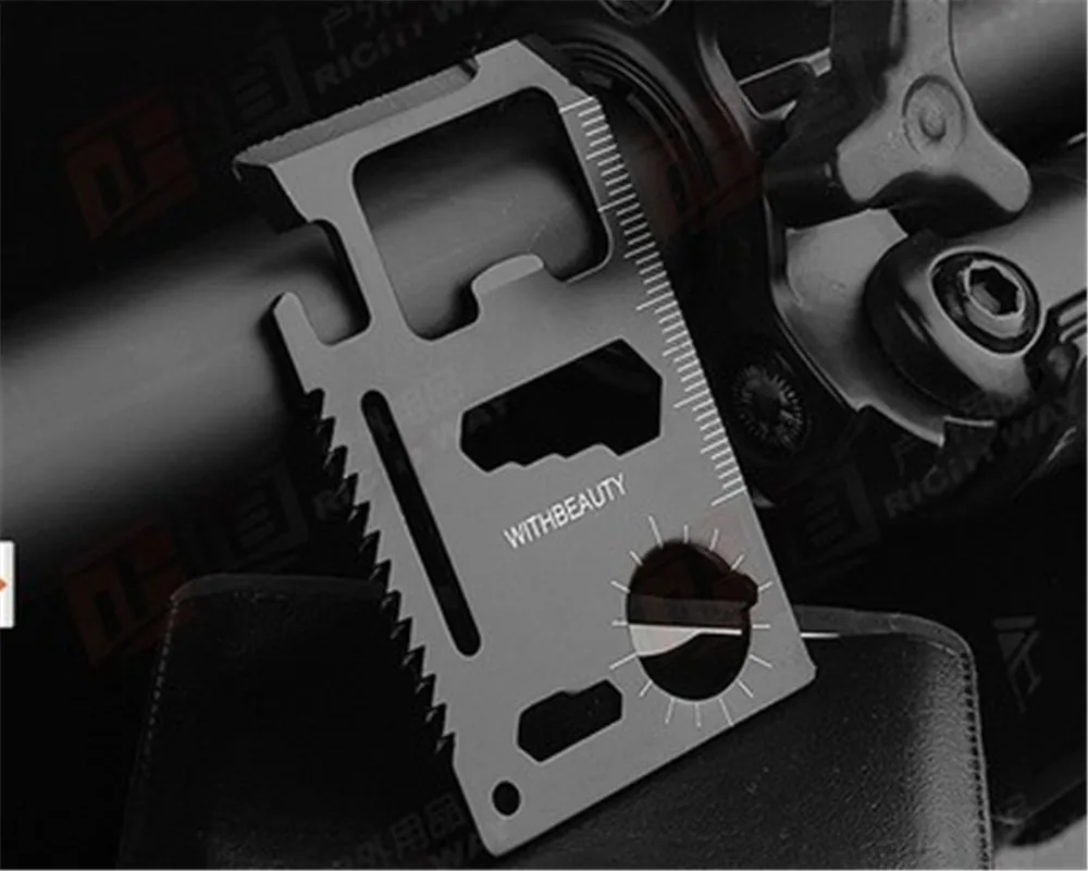 11 Functions in 1 Survival Card Knife Pocket Saber for Outdoor Camping | Инструменты