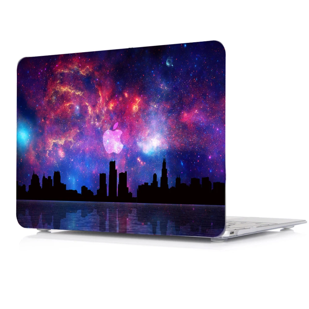 Новинка пластиковый жесткий чехол для MacBook Pro 15 12 дюймов Air 13 3 11 ноутбука + Защитная