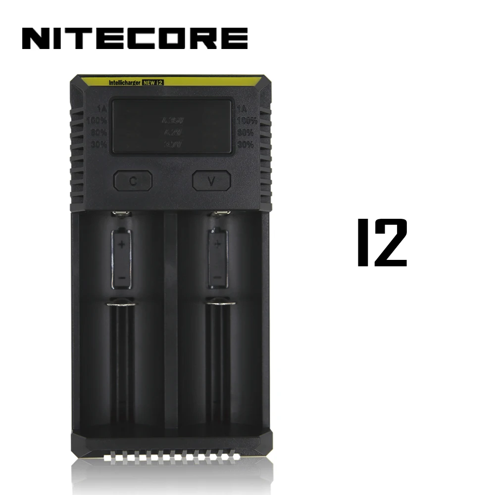 Nitecore i8 Новое i4 i2 интеллектуальное зарядное устройство 8 слотов всего 4A выходное