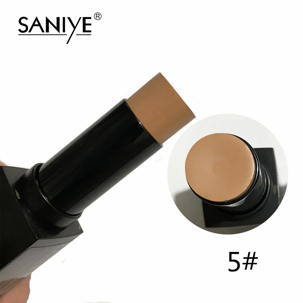 SANIYE, 1 шт., основа для макияжа, полное покрытие, контур, консилер для лица, основа, Праймер, увлажняющий крем, маскирующий порошок, бронзатор, консилер, Стик, R85 - Цвет: 05