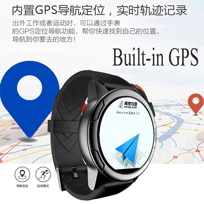 3+ 32 ГБ Android часы, смартфон Спортивные gps 4G Смарт наручные часы камера Поддержка 2G 3g 4G Вызов sim-карты smartwatch pk hope