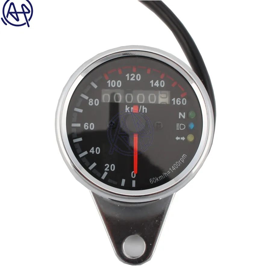 Тахометр для мотоцикла 12 В 3 светодиода универсальный|tachometer speedometer|odometer gaugemotorcycle