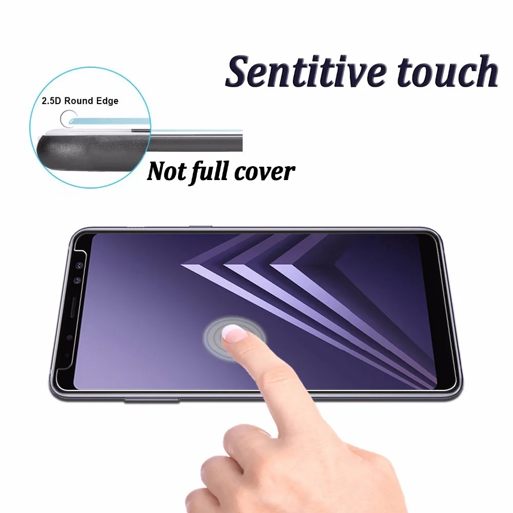 Для Samsung galaxy a8 2018 стекло для a5 a7 a 8 plus защита экрана закаленное 9h защитная