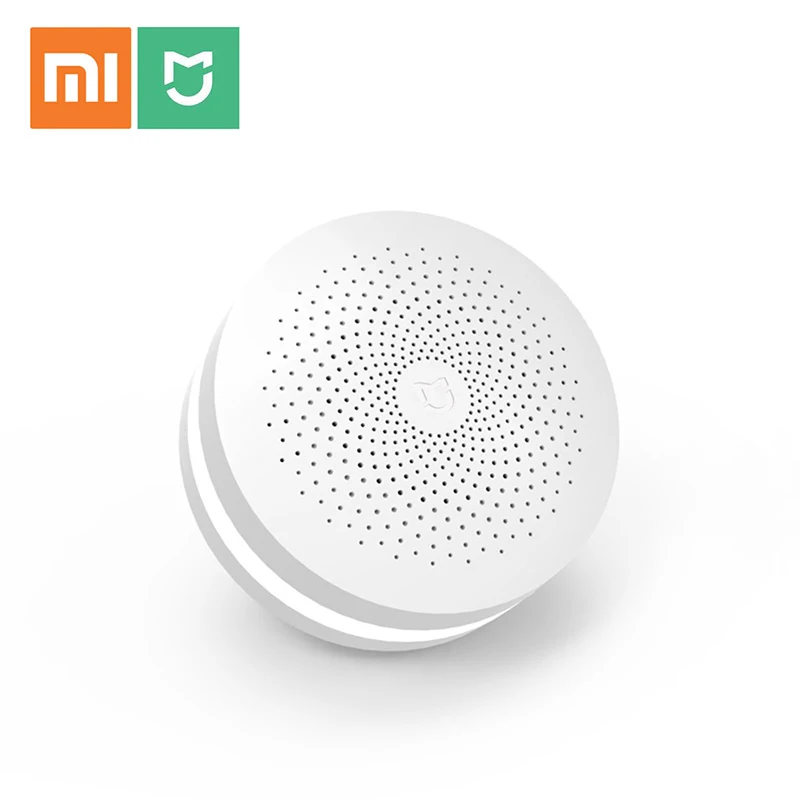 Xiaomi Multifunctio Gateway 2 умный центр управления умный дом Комплект обновленная версия два управления с дверной звонок с радио кольцо встроенный