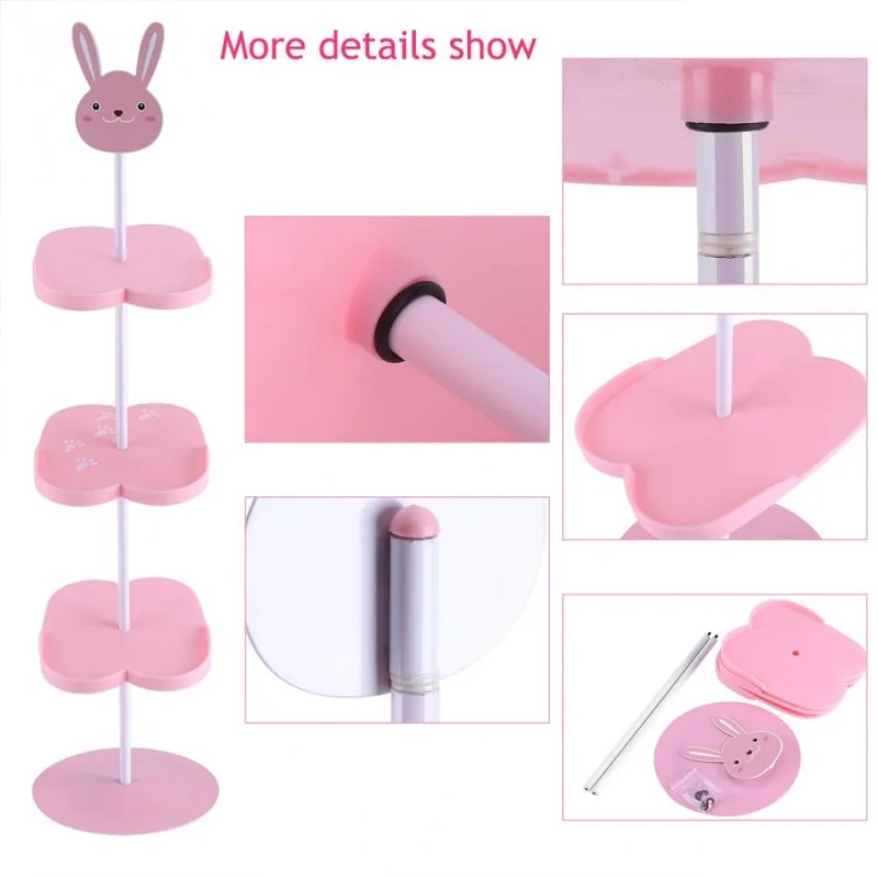 Креативная стойка для обуви детей/взрослых мультяшная животная обувь с узором