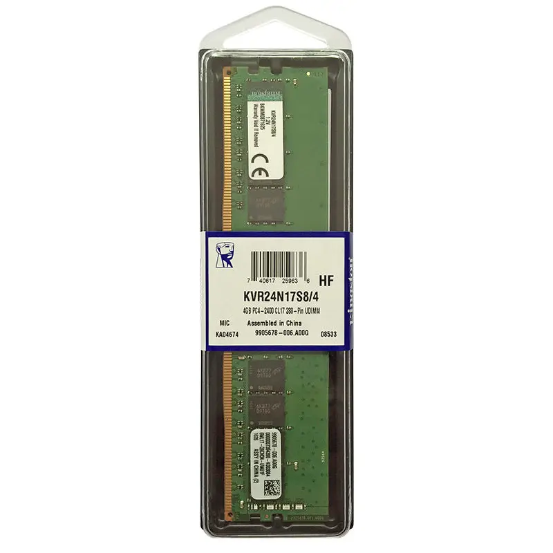 Оперативная память Kingston DDR4 2400 МГц 4 ГБ 8 16 1 2 в 288 Pin|memory desktop ddr3|desktop ddr3ram hyperx |