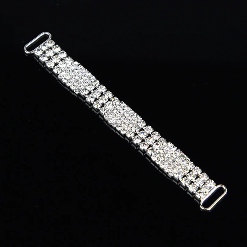 30 шт. 11 7*1 2 см стразы отделка Кристалл бикини Купальники соединители Bling Пряжка