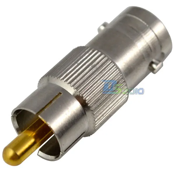 Высокое качество BNC гнездо к RCA штекер прямой RF коаксиальный адаптер конвертер