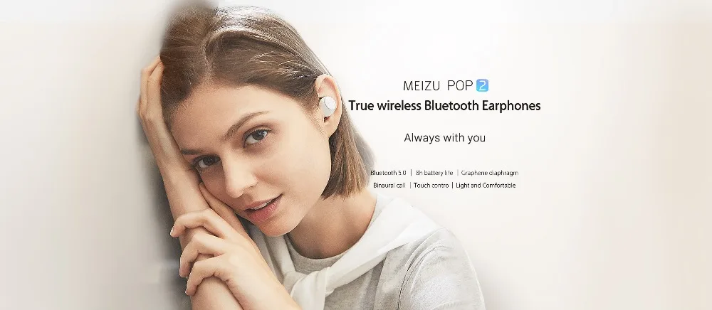 Глобальная версия Meizu POP 2 POP2 TW50S двойные настоящие беспроводные наушники Bluetooth 5,0 водонепроницаемые наушники-вкладыши Беспроводная зарядная док-станция