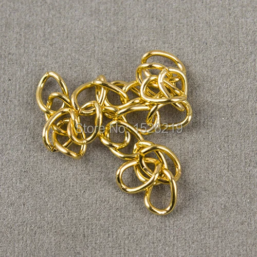 Цепочка длинная для бижутерии золотистая/Серебристая/черная/античная бронза 100