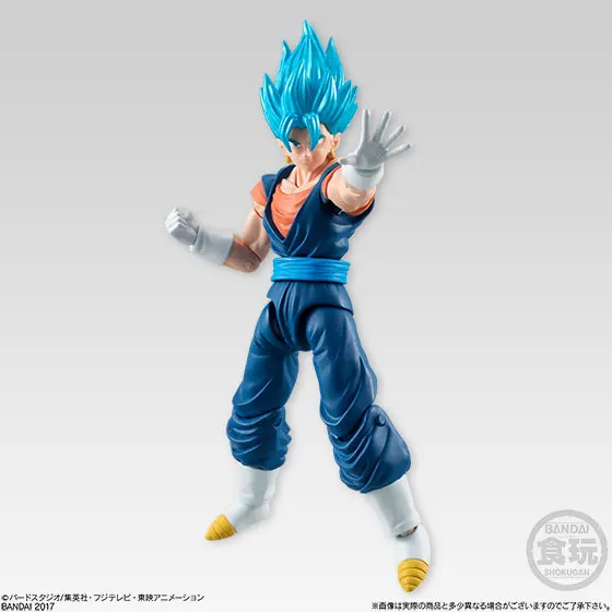 PrettyAngel-Подлинная фигурка Bandai Tamashii Nation SHODO Vol.5 Dragon Ball Z Vegetto& Bardock& Broly(9 см в высоту
