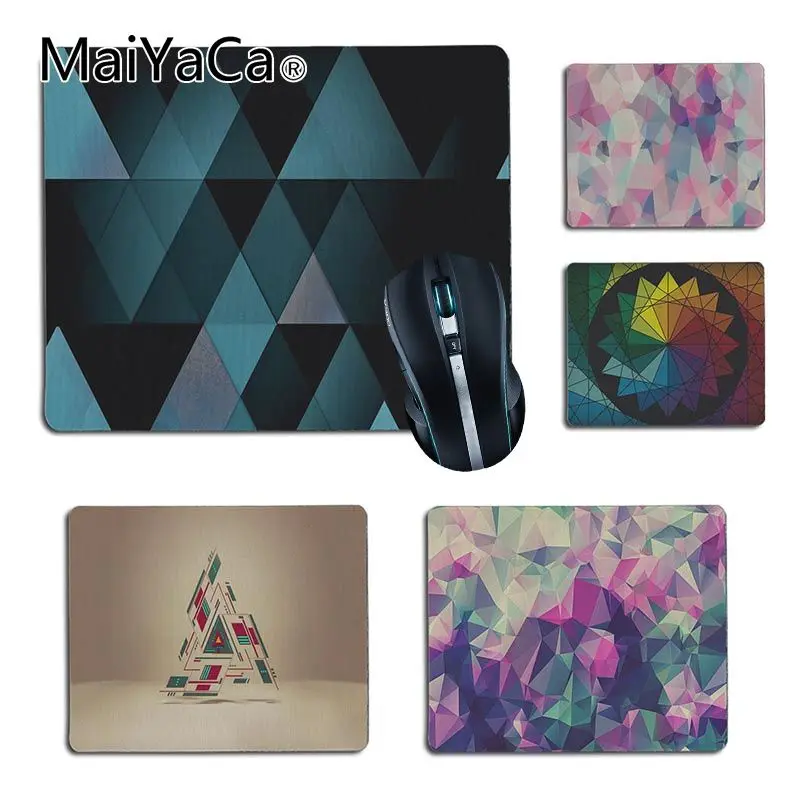 

MaiYaCa New Arrivals Geometric Comfort small Mouse Mat Gaming Mouse pad Size for 180x220x2mm and 250x290x2mm Small Mousepad
