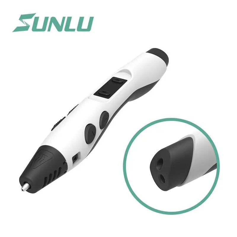 Лучшая, 3D ручка, SL-300, регулируемая температура, для детей, ручка из пла/АБС-пластика, DIY, 3D ручки для печати, светодиодный экран
