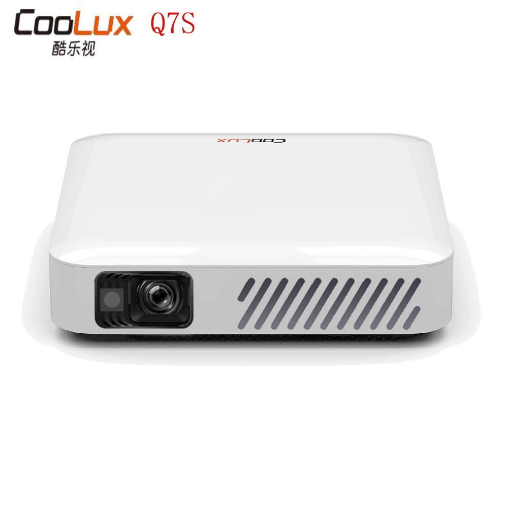 Coolux Q7S карман Пико Android 170 ansi HDMI WIFI 5000 мАч с сенсорным Панель для iphone Andorid