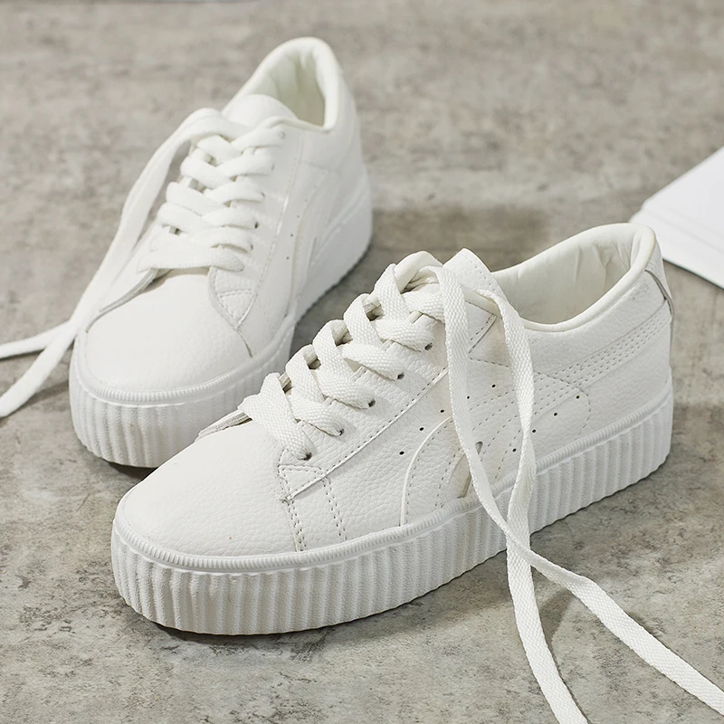 Мода Женская Обувь Женщина Случайные Комфортно Платформы спортивная На Открытом