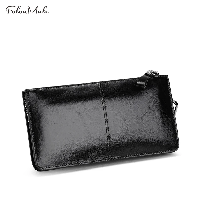 FALAN MULE кошелек маленький кошелек для монет короткие мужские кошельки натуральная кожа мужской кошелек брендовый кошелек Винтажный Мужской кожаный кошелек
