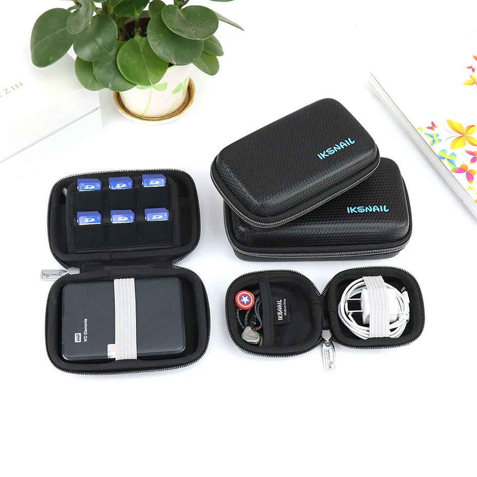 Чехол Shellnail многоразмерный Блестящий Защитный чехол SSD для наушников внешний