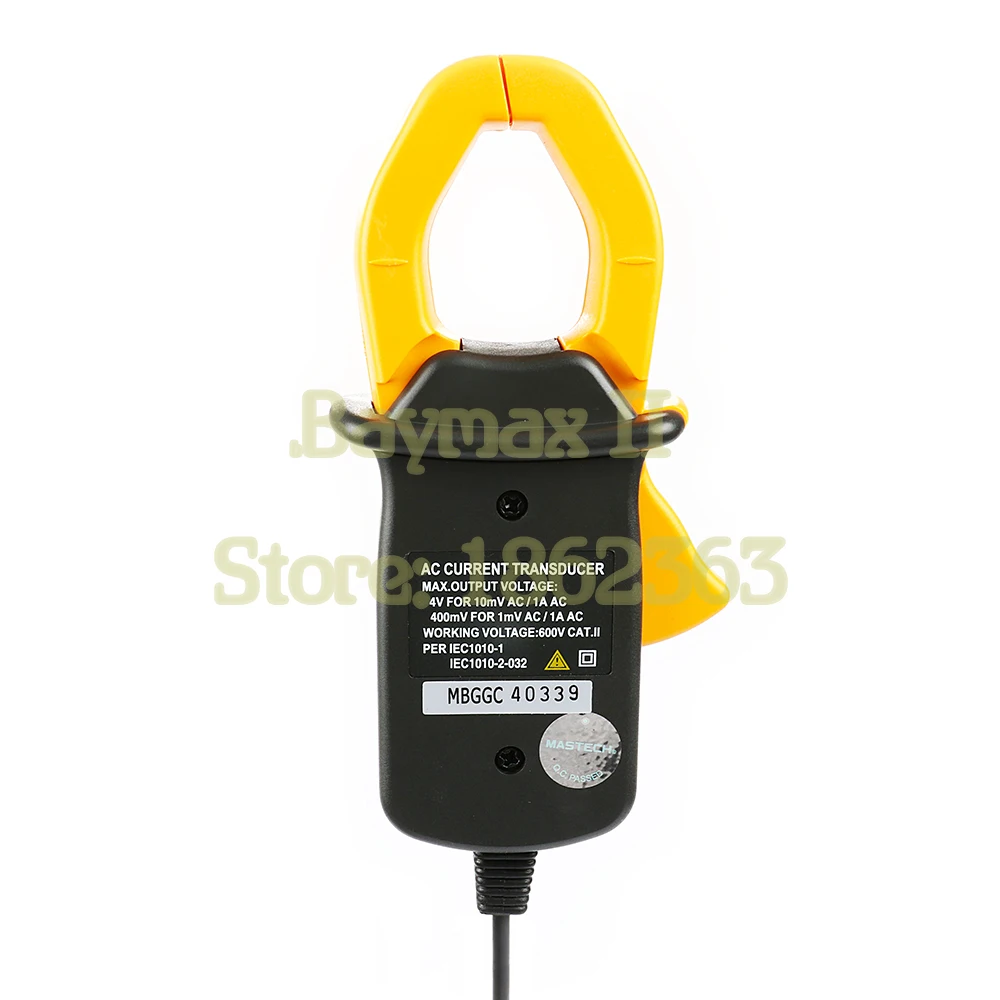 MASTECH MS3302 переменный ток 0.1A-400A токоизмерительный измеритель-преобразователь True RMS
