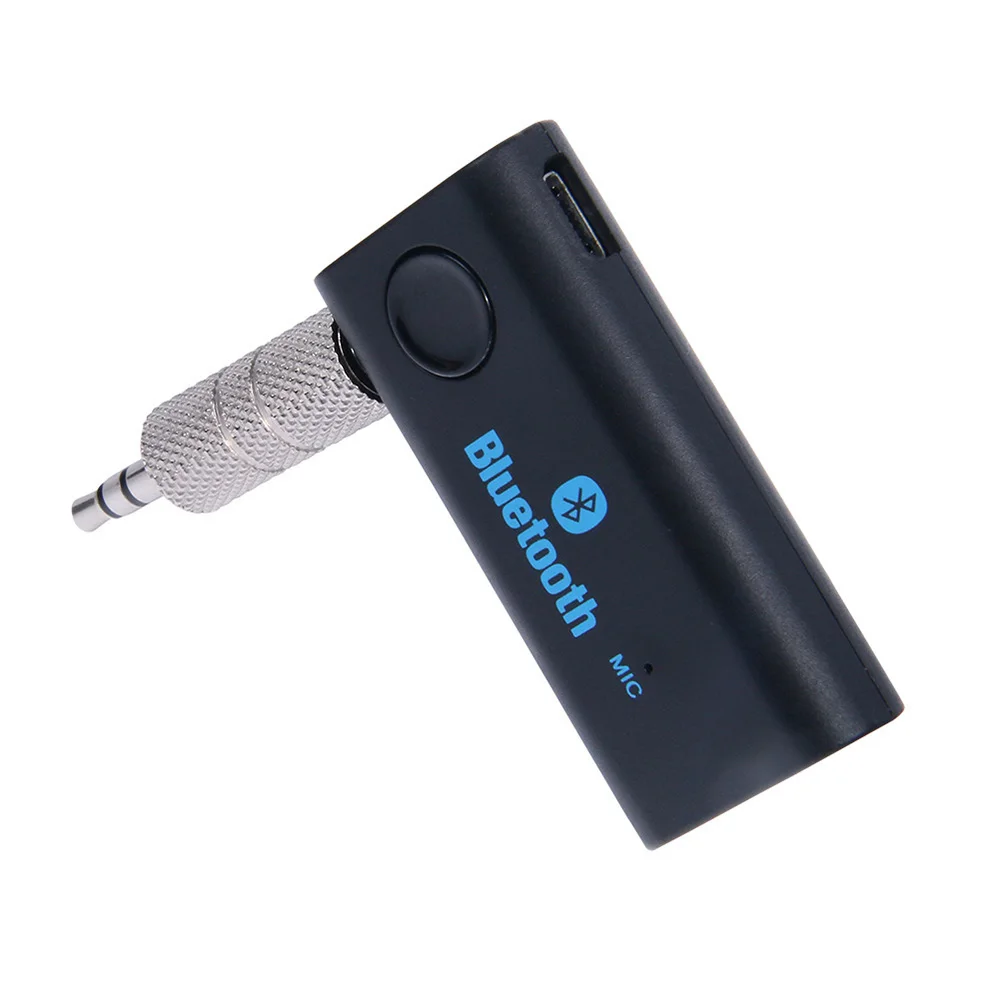 Беспроводной автомобиля приемник Bluetooth Hands Free 3.5 мм aux bluetooth car kit адаптер для