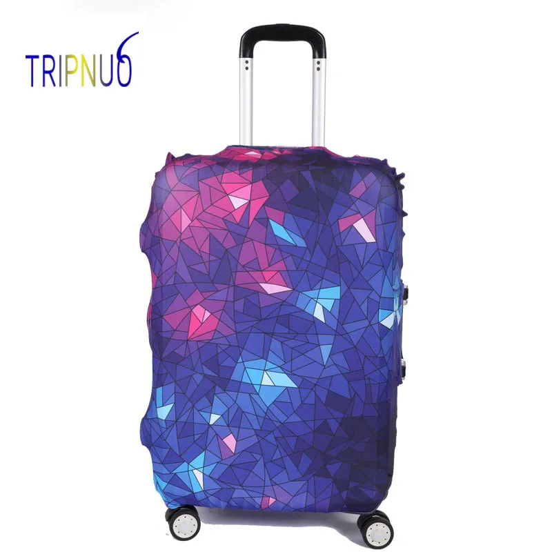 TRIPNUO красный чехол с черепом для чемодана, дорожный Эластичный Защитный чехол для багажа, эластичные дорожные аксессуары, чехол на колесиках