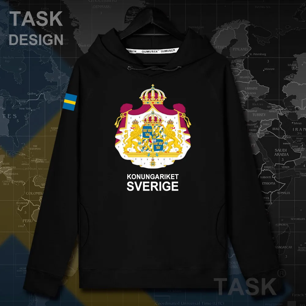 Sweden Sverige Swede SE SWE толстовки с капюшоном пуловеры для мужчин пальто спортивный