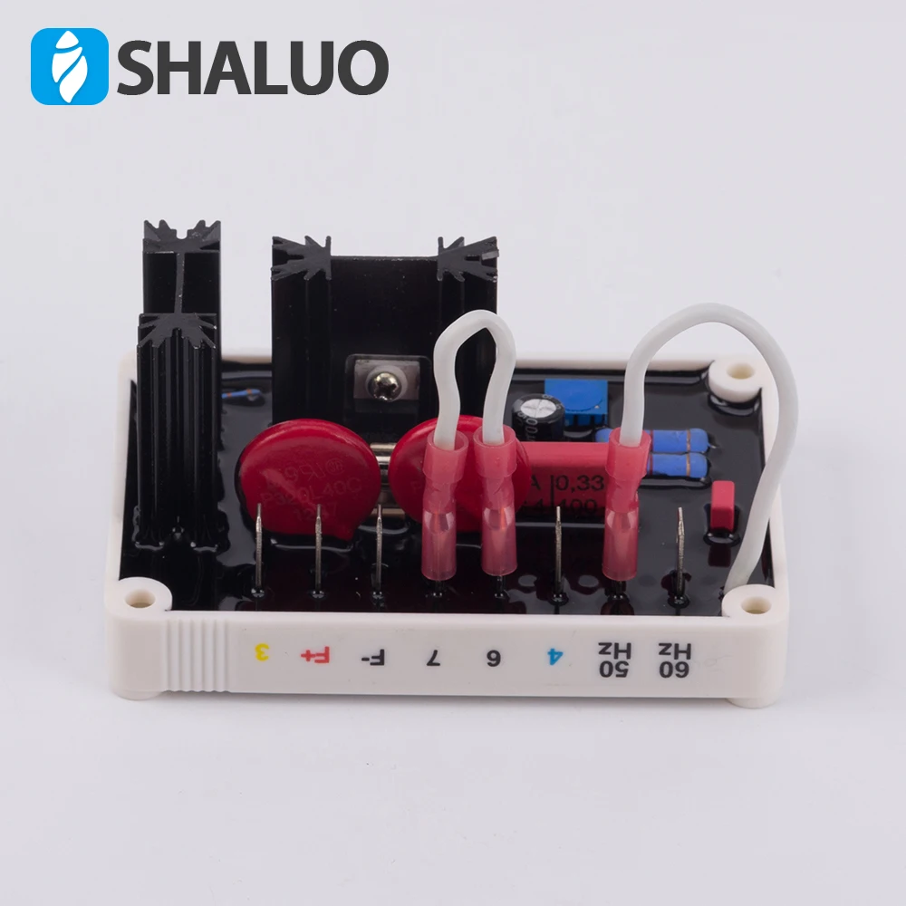 SHALUO однофазный AVR бесщеточный генератор переменного тока автоматический