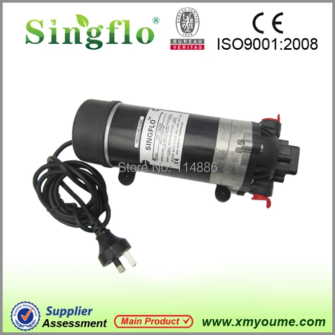 Singflo DP-160M 220 В переменного тока 5.5LPM 160Psi 0.55A высокого давления мойки туфли на