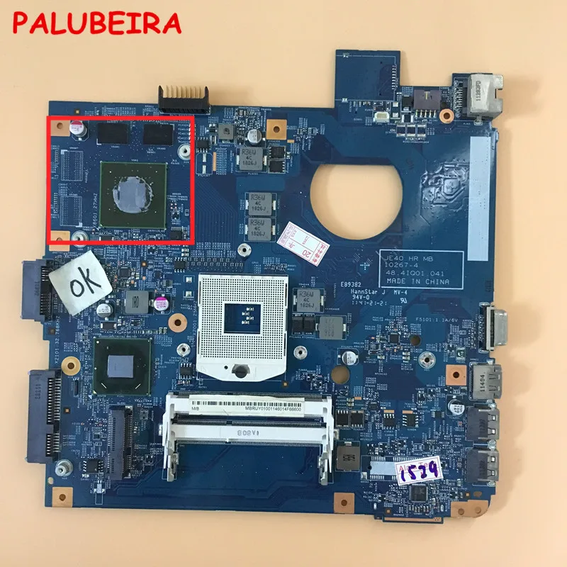 Материнская плата для ноутбука Acer 4750 4750G 48.4IQ01.041 HM65 PGA989 | Компьютеры и офис