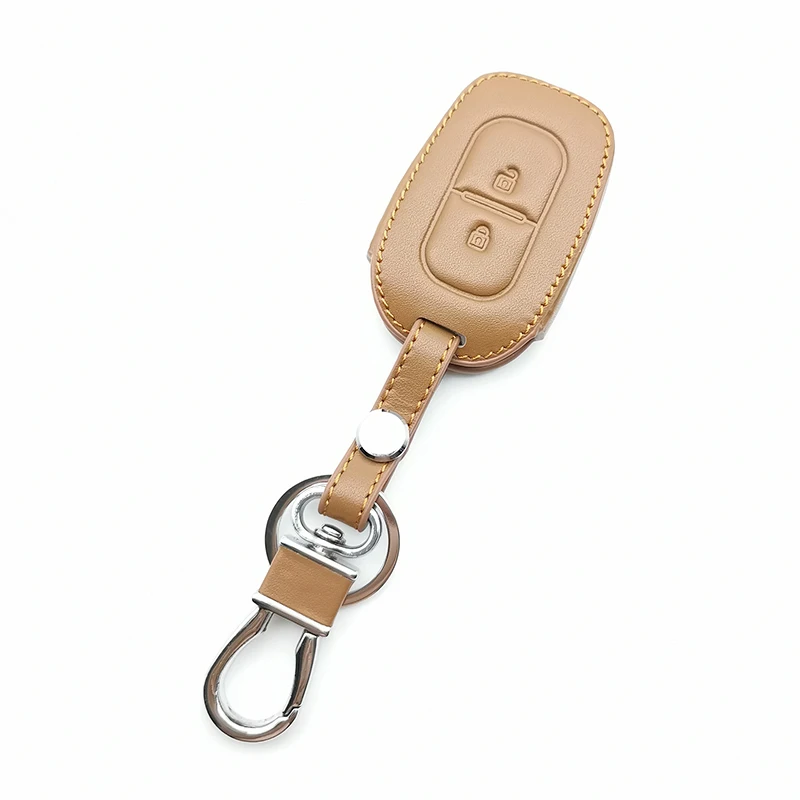 Мягкая текстура Кожаный Автомобильный Брелок для Renault Duster dacia Scenic Master Megane Logan Clio Captur чехол без ключа Защитная крышка