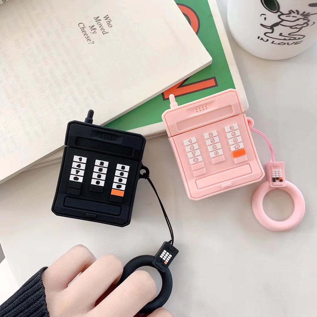 Беспроводной чехол для наушников для Airpods 2 чехол силиконовый чехол для ключей для Apple Air Pods Защитная крышка для телефона коробка для зарядного устройства