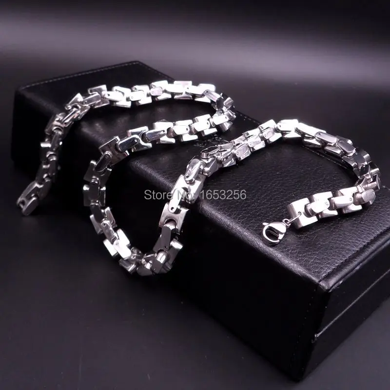 Цепочка Из Нержавеющей Стали 316L шириной 9 мм 8 40 дюймов|necklace and bracelet|necklace cordsbracelet