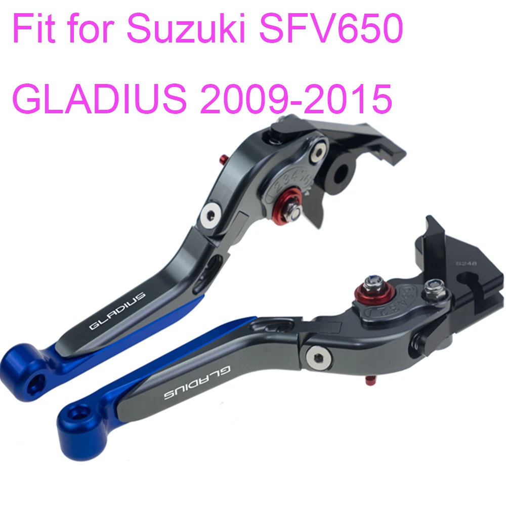 

KODASKIN Left and Right Folding Extendable Brake Clutch Levers for Suzuki SFV650 GLADIUS 2009-2015