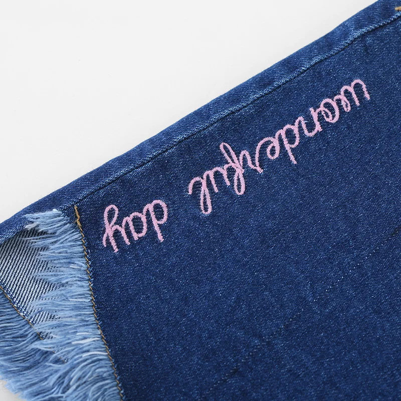 Женская короткая юбка LEIJIJEANS повседневная трапециевидная до колен со средней