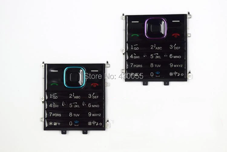 Синий/фиолетовый Y Новый чехол для мобильного телефона клавиатуры кнопки Nokia N5000