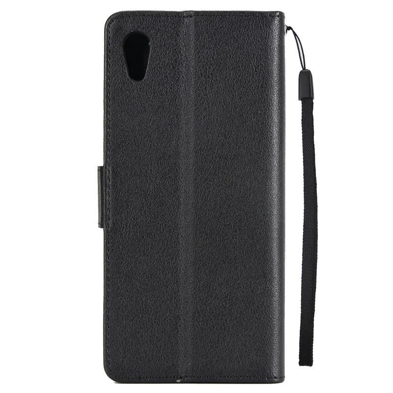 Кожаный чехол для Coque sony Xperia XA1 XA2 Ultra XZ XZ2 Compact L2 чехол Классический Стиль Флип Бумажник чехол для телефона s для женщин и мужчин
