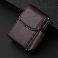 cigarette case pu leather cigarette boxs tobacco pouch lighter holder name card storage container best gift for father friend