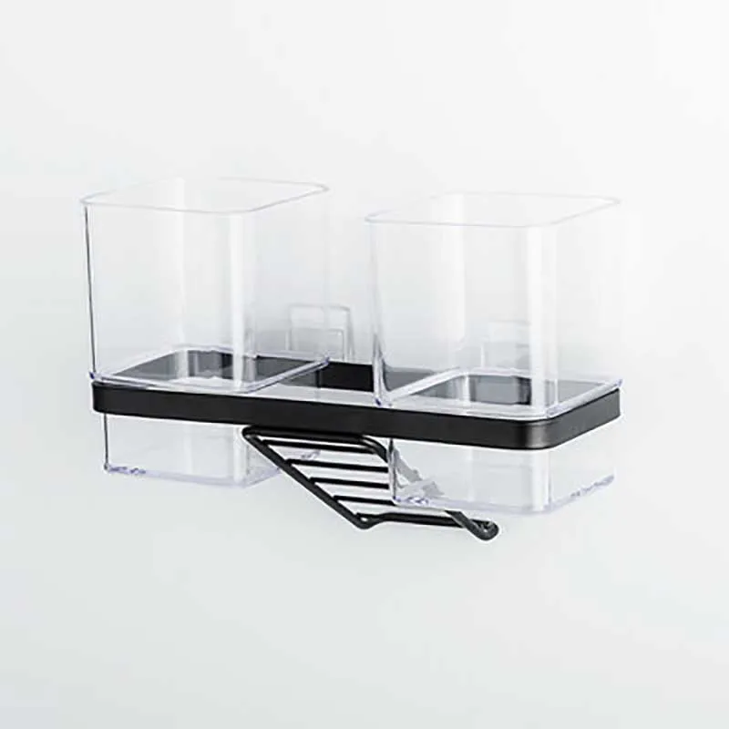 ONEUP настенное крепление держатель для зубной пасты и для зубной щетки стеллаж для хранения многофункциональные стаканы для ванной комнаты домашний удар Бесплатные аксессуары для ванной комнаты