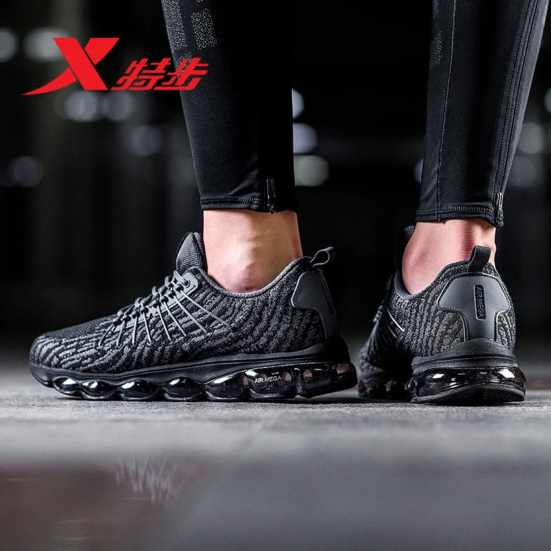 Xtep AIR MEGA мужские кроссовки для бега тканые дышащие с воздушной подушкой мужчин