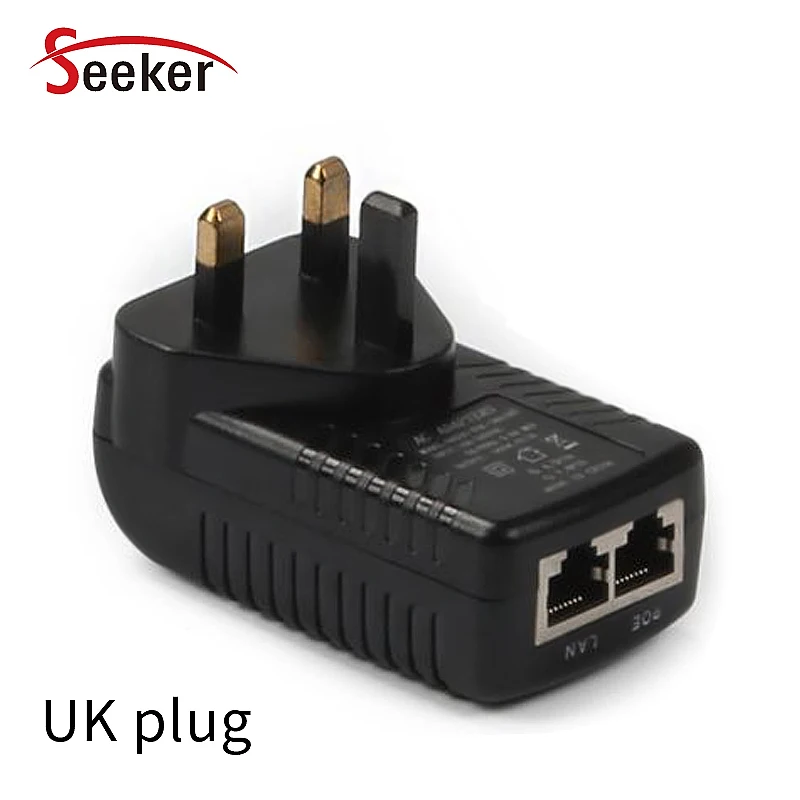 Бесплатная доставка Инжектор POE 48 В постоянного тока 0 5 А для IP камеры