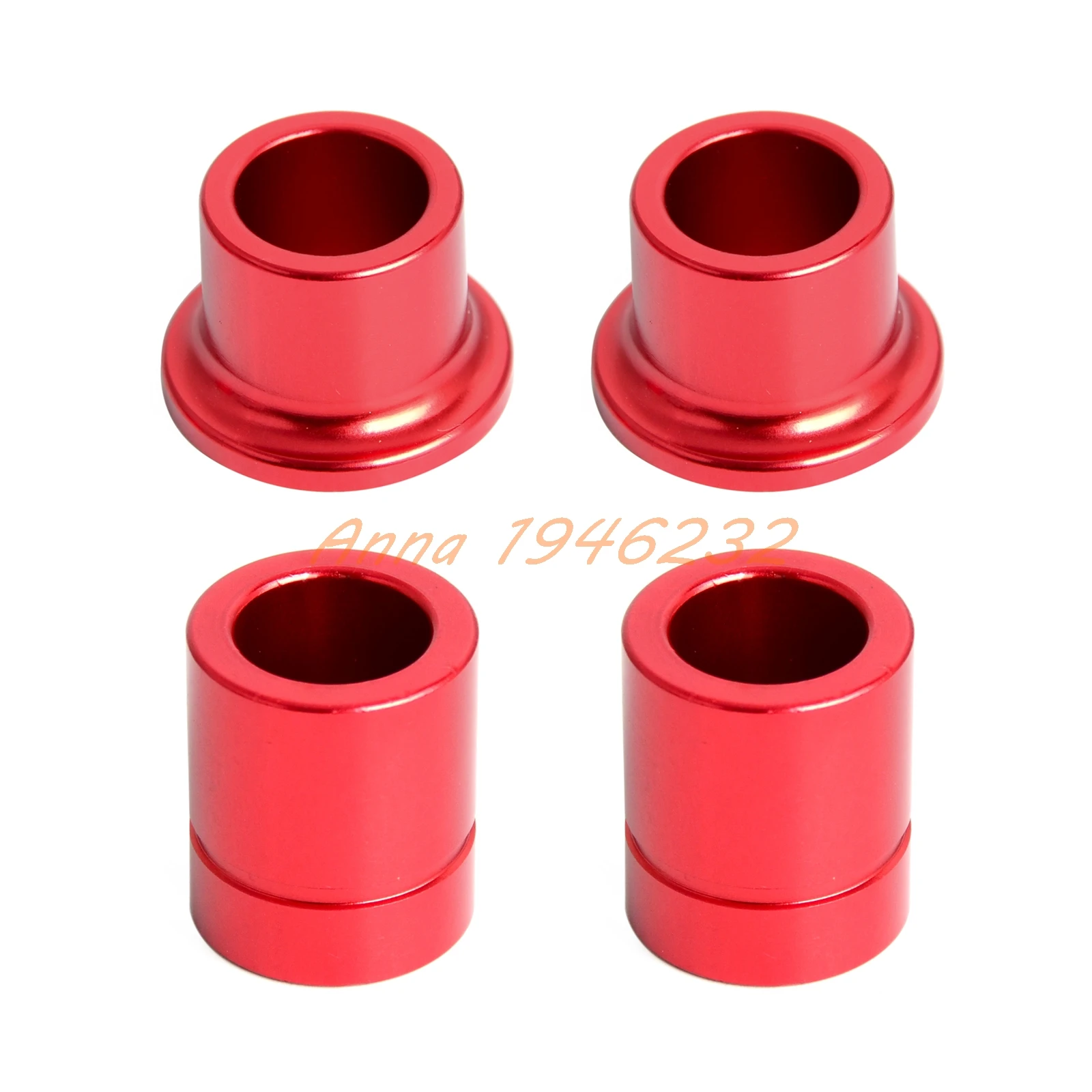 

Cnc Red Front & Rear wheel hub spare kit For Honda CRF250L CRF250M 2012-2015 2013 2014 15 Motocross Supermoto Dirt Bike