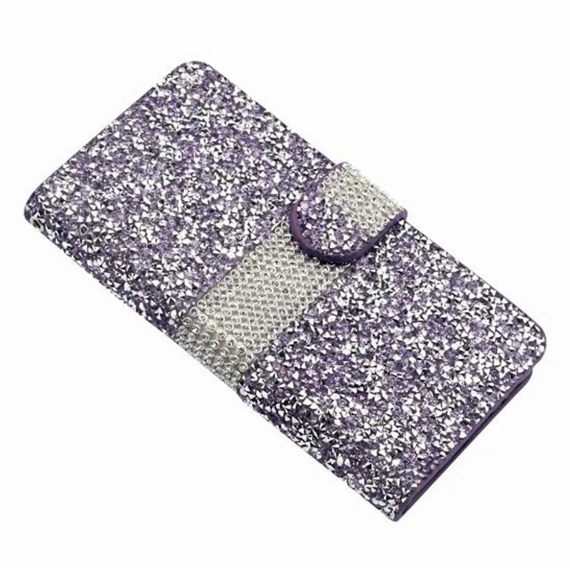 

Bling Bowknot Crystal Diamond Case For iphone X 6 6S 7 8 plus Flip Cover Fundas for Samsung galaxy S7 edge S8 S9 A8 PLUS Note 8